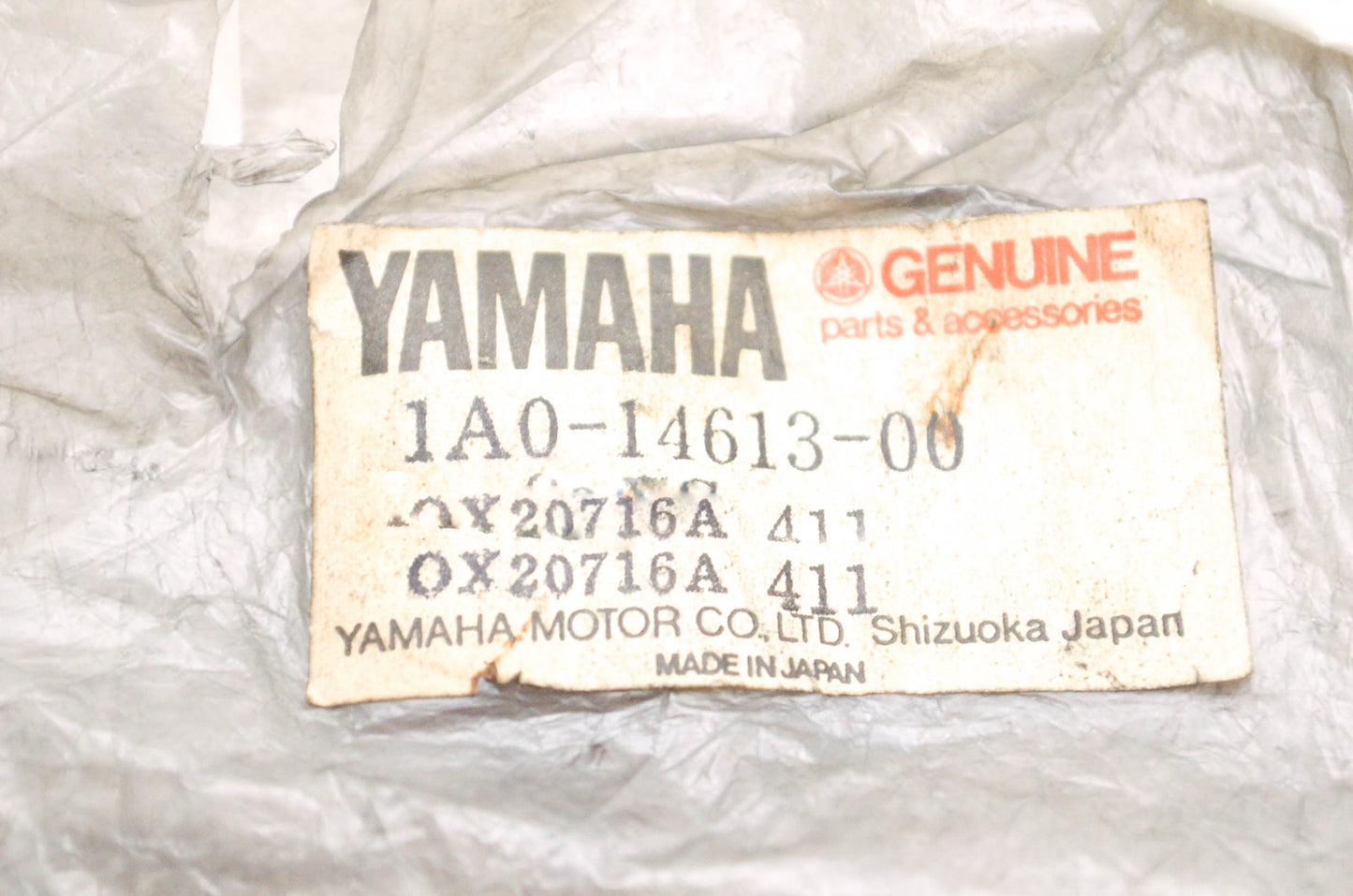 OEM Yamaha 1A0-14613-00-00 Exhaust Pipe Gasket NOS