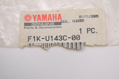 New OEM Yamaha F1K-U143C-00-00 Rubber Seal NOS