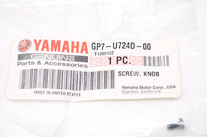 New OEM Yamaha GP7-U724D-00-00 Knob Screw NOS