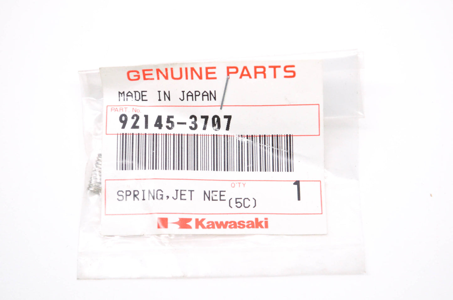OEM Kawasaki 92145-3707 Jet Needle Spring NOS