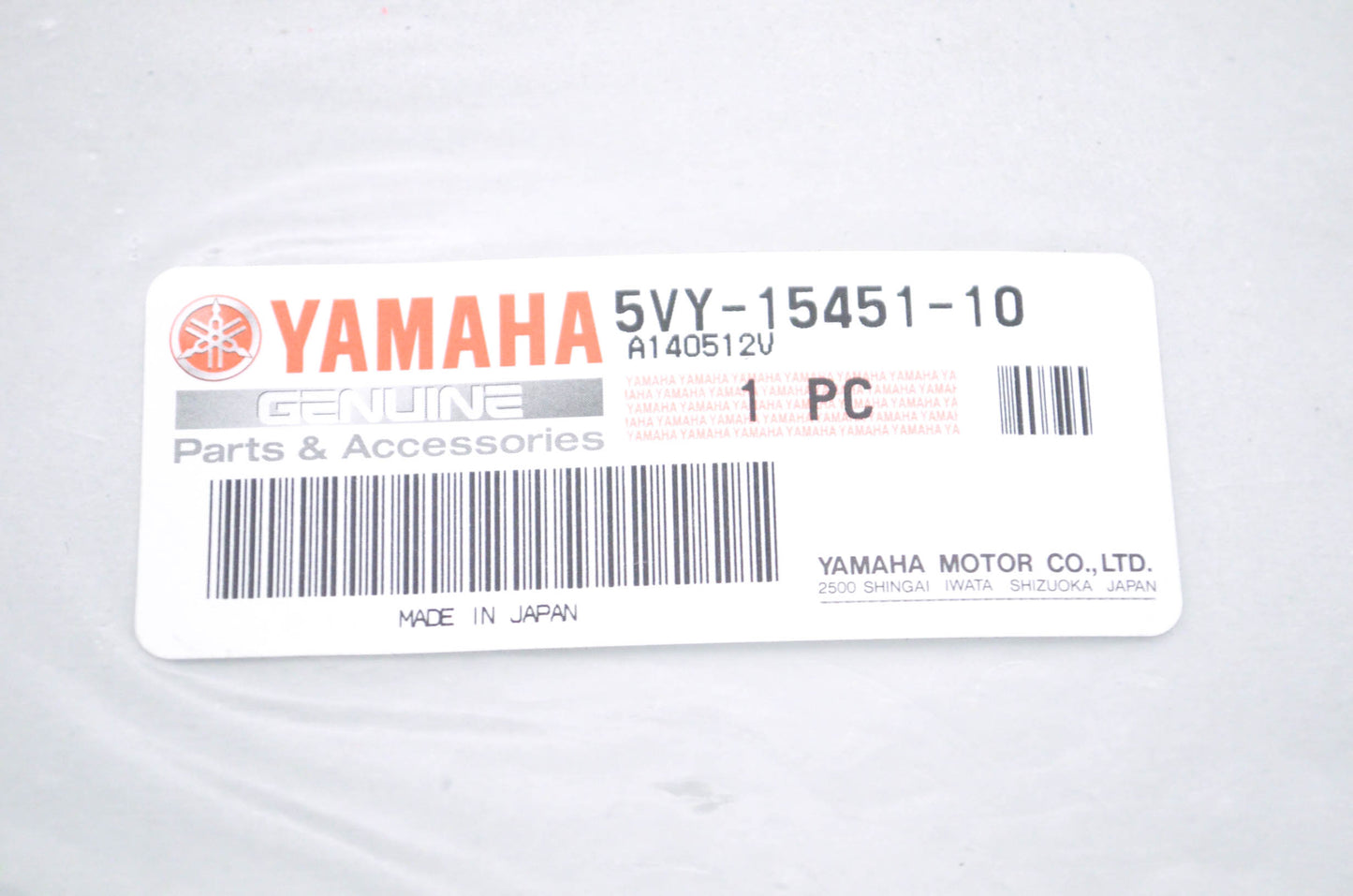 New OEM Yamaha 5VY-15451-10-00 Crankcase Cover Gasket NOS