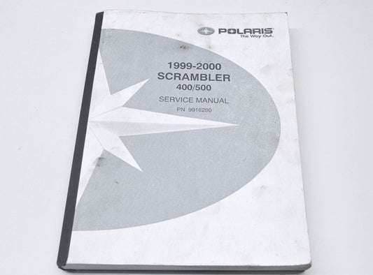 OEM Polaris 9916280 Service Manual 99-00 SCRAM 400/500