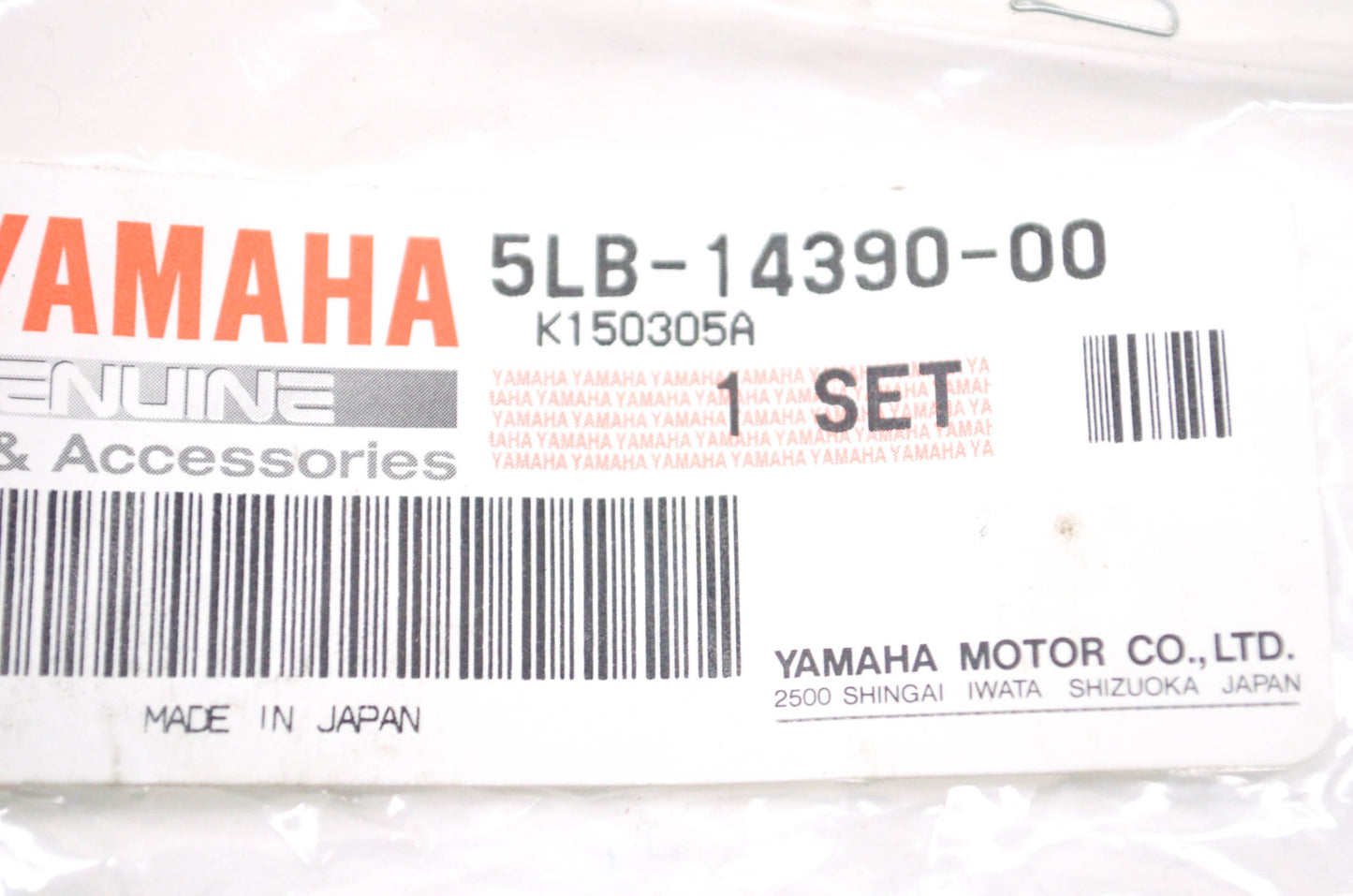 New OEM Yamaha 5LB-14390-00-00 Needle Valve Assembly NOS
