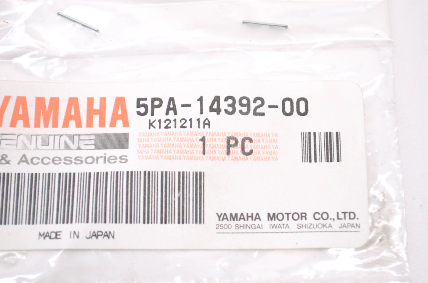 OEM Yamaha 5PA-14392-00-00 Needle Valve NOS