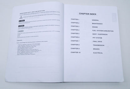 OEM Polaris 9916280 Service Manual 99-00 SCRAM 400/500