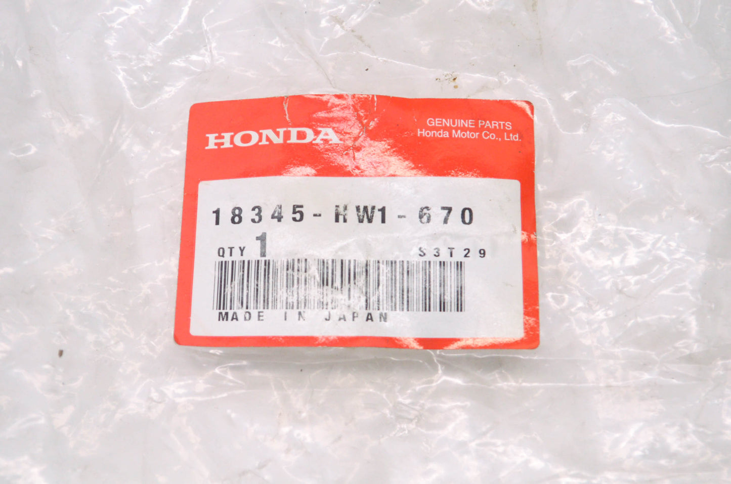 New OEM Honda Exhaust Outlet Elbow NOS