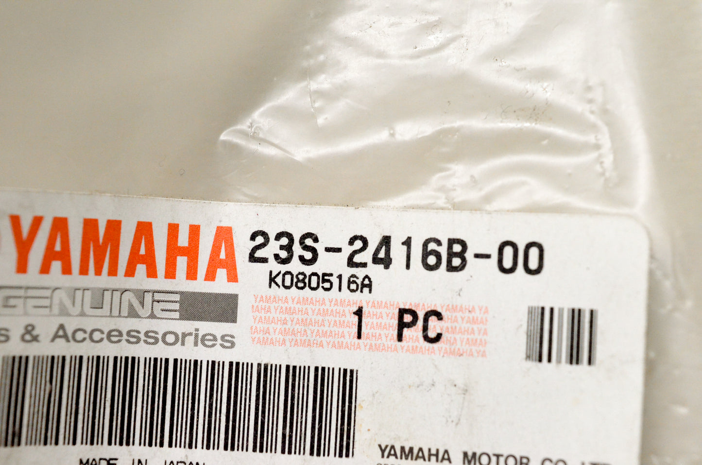 New OEM Yamaha 23S-2416B-00-00 Emblem NOS