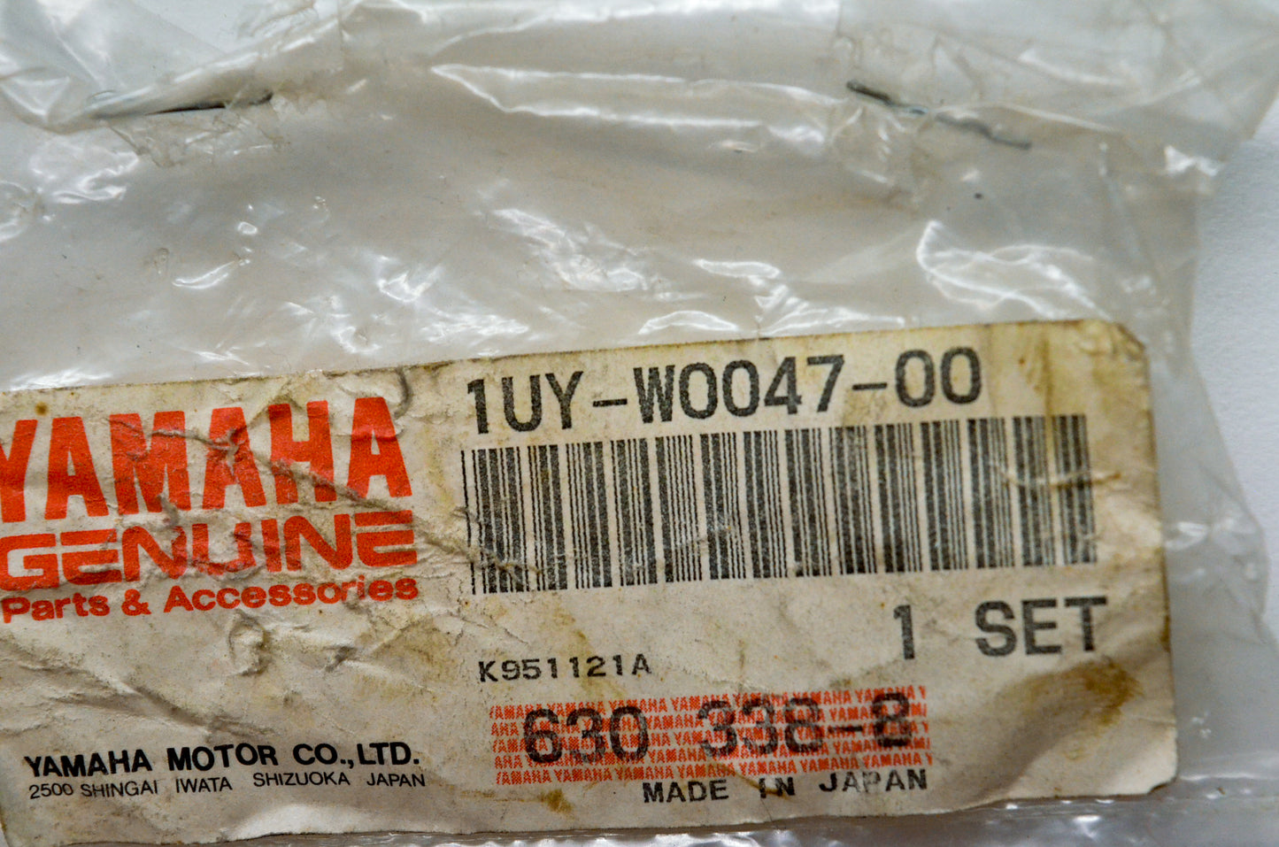 OEM Yamaha 1UY-W0047-00-00 Caliper Seal Kit NOS
