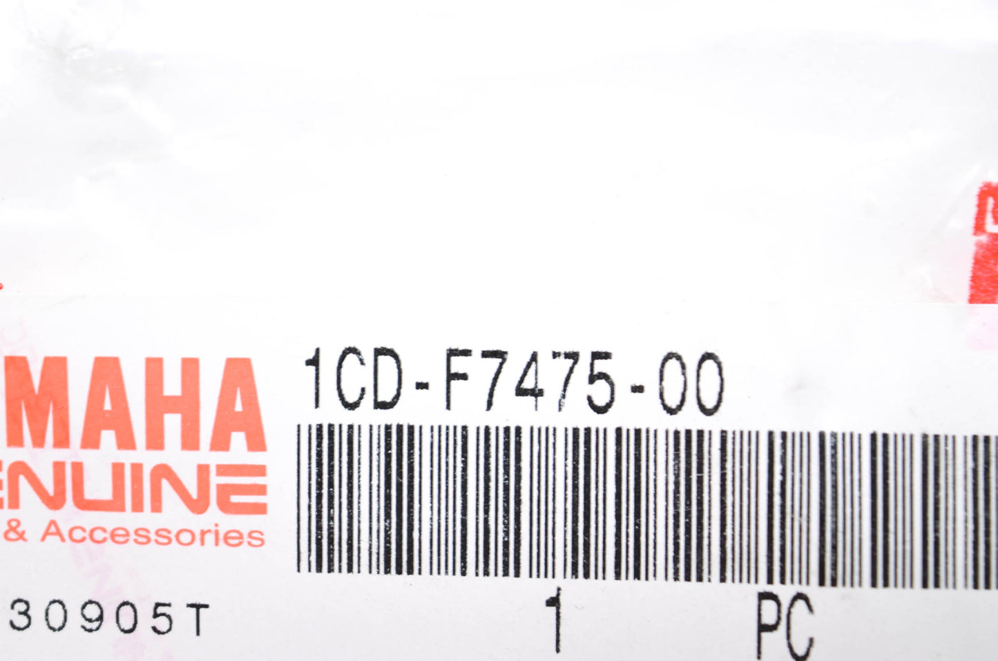 OEM Yamaha 1CD-F7475-00-00 Cap 1 NOS