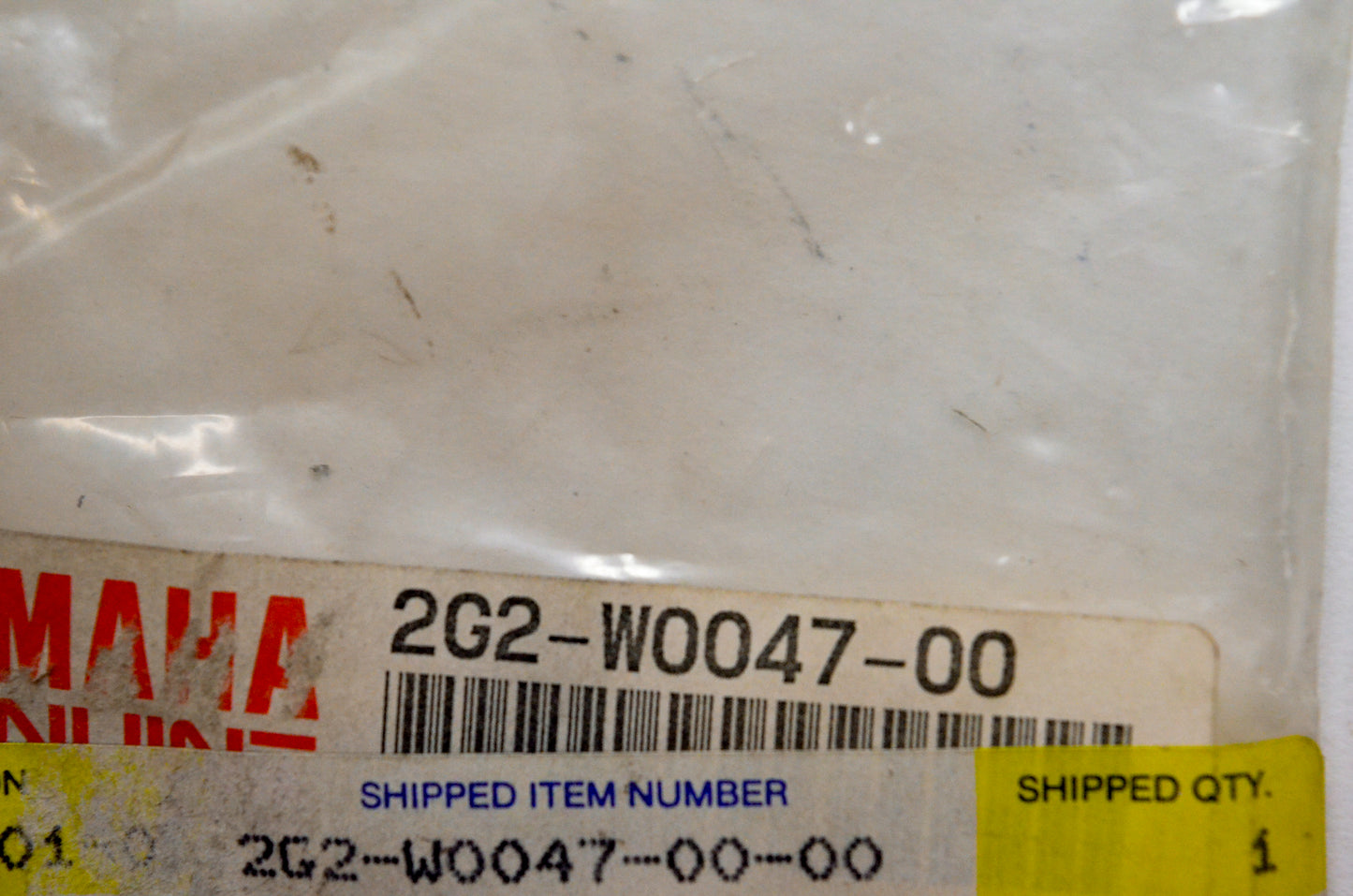 OEM Yamaha 2G2-W0047-00-00 Caliper Seal Kit