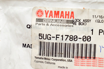 OEM Yamaha 5UG-F1780-00-00 Glove Box Lock Assembly NOS