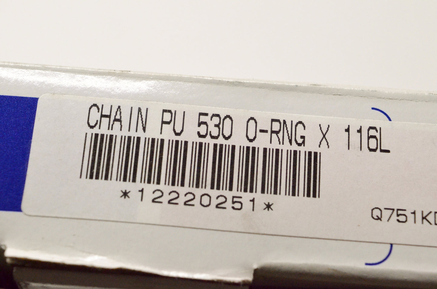 Parts Unlimited 12220251, Q751KD 116 Links O-Ring Chain NOS