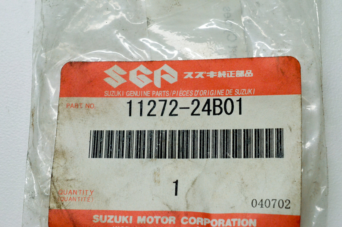 New OEM Suzuki 11272-24B01 Cushion Head Cover NOS
