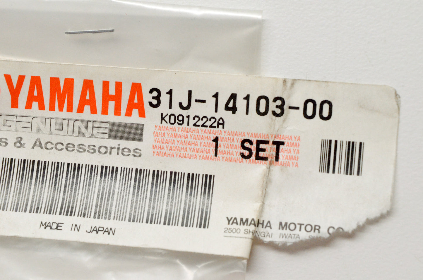 OEM Yamaha 31J-14103-00-00 Throttle Screw Set NOS