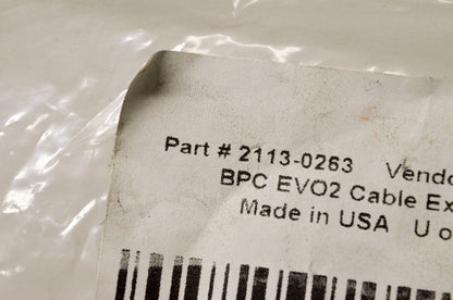 EVO 2113-0263, 300-002 Cable Extension w/ Terminal Ends NOS