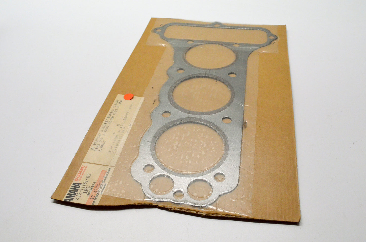 OEM Yamaha 3J2-11181-02-00 Cylinder Head Gasket 1 NOS