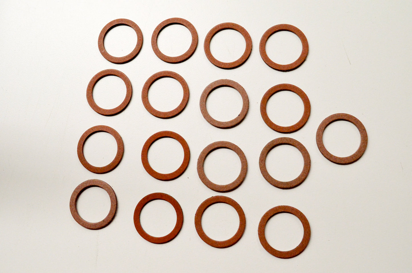 Curtis Noll 9336 1' ID 1-5/16 OD 1/16 Thick Fiber Gasket Washer Qty 15 NOS