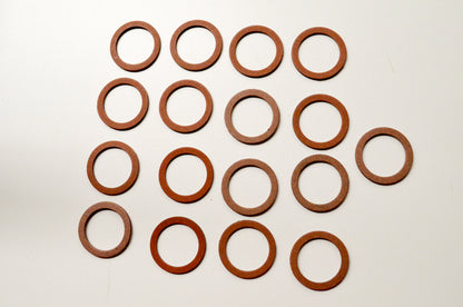 Curtis Noll 9336 1' ID 1-5/16 OD 1/16 Thick Fiber Gasket Washer Qty 15 NOS