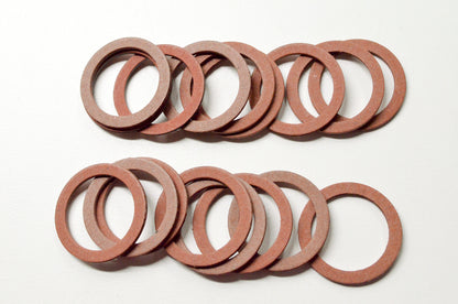 Curtis Noll 9336 1' ID 1-5/16 OD 1/16 Thick Fiber Gasket Washer Qty 15 NOS