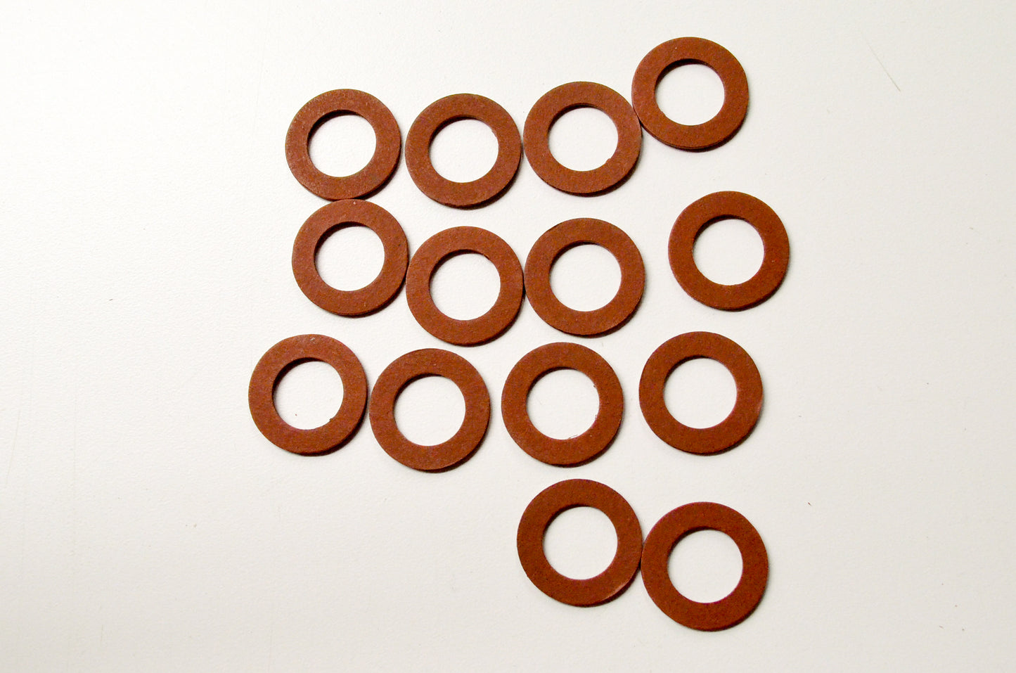 Curtis Noll 9331 5/8 ID 1 OD 1/16 Thick Fiber Gasket Washer Qty 14 NOS