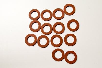 Curtis Noll 9331 5/8 ID 1 OD 1/16 Thick Fiber Gasket Washer Qty 14 NOS