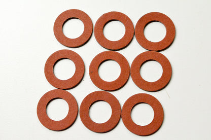 Curtis Noll 9324 1/2 ID 7/8 OD 1/32 Thick Fiber Gasket Washer Qty 9 NOS