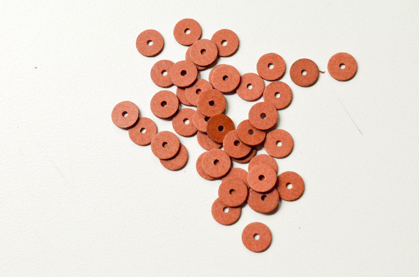 Curtis Noll 9301 1/16 ID 5/16 OD 1/32 Thick Fiber Gasket Washer Qty 43 NOS