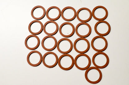 Curtis Noll 9334 7/8 ID 1-3/16 OD 1/16 Thick Fiber Gasket Washer Qty 21 NOS