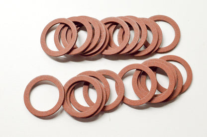 Curtis Noll 9334 7/8 ID 1-3/16 OD 1/16 Thick Fiber Gasket Washer Qty 21 NOS