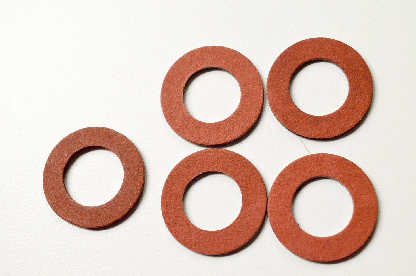 Curtis Noll 9319 3/8 ID 11/16 OD 1/32 Thick Fiber Gasket Washer Qty 5 NOS