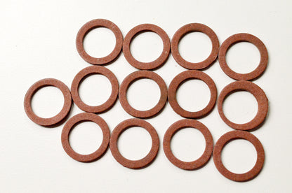 5/8 ID 7/8 OD 1/16 Thick Fiber Gasket Washer Qty 13 NOS