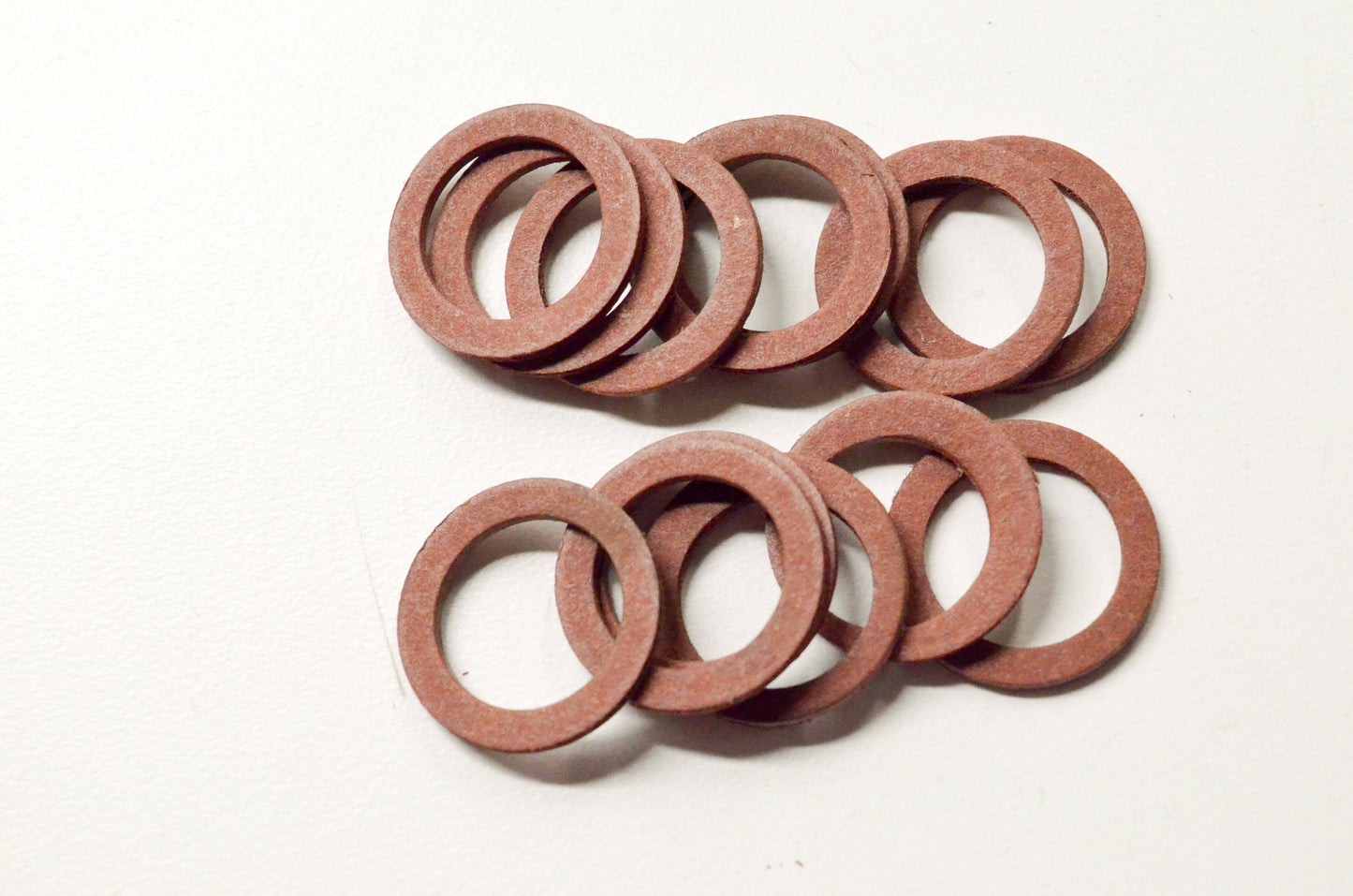 5/8 ID 7/8 OD 1/16 Thick Fiber Gasket Washer Qty 13 NOS
