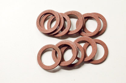 5/8 ID 7/8 OD 1/16 Thick Fiber Gasket Washer Qty 13 NOS