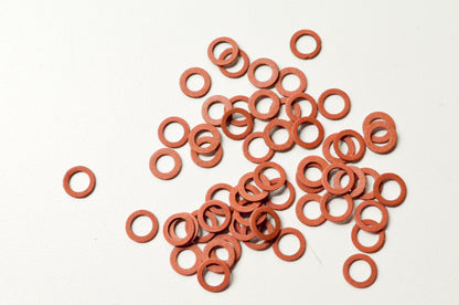 Curtis Noll 9310 1/4 ID 3/8 OD 1/32 Thick Fiber Gasket Washer Qty 58 NOS