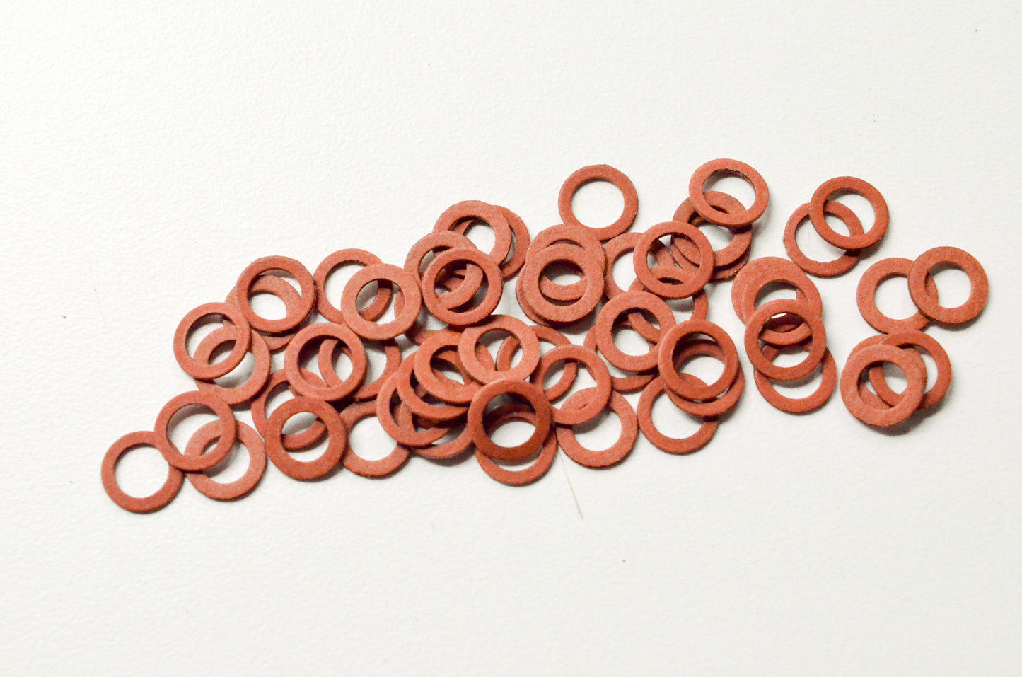 Curtis Noll 9310 1/4 ID 3/8 OD 1/32 Thick Fiber Gasket Washer Qty 58 NOS