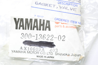 OEM Yamaha 300-13622-02-00 Valve Seat Gasket NOS