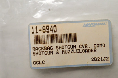 Marshall 11-8940, 2B21J2 Rack Bag Shotgun Cover Camo NOS