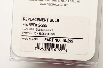 Show Chrome 10-295 12v 35/25W Replacement Bulb