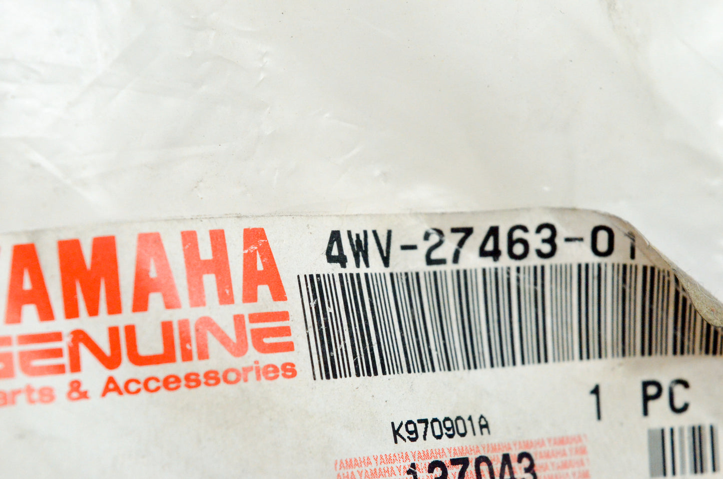 New OEM Yamaha 4WV-27463-01-00 Cover 2 NOS