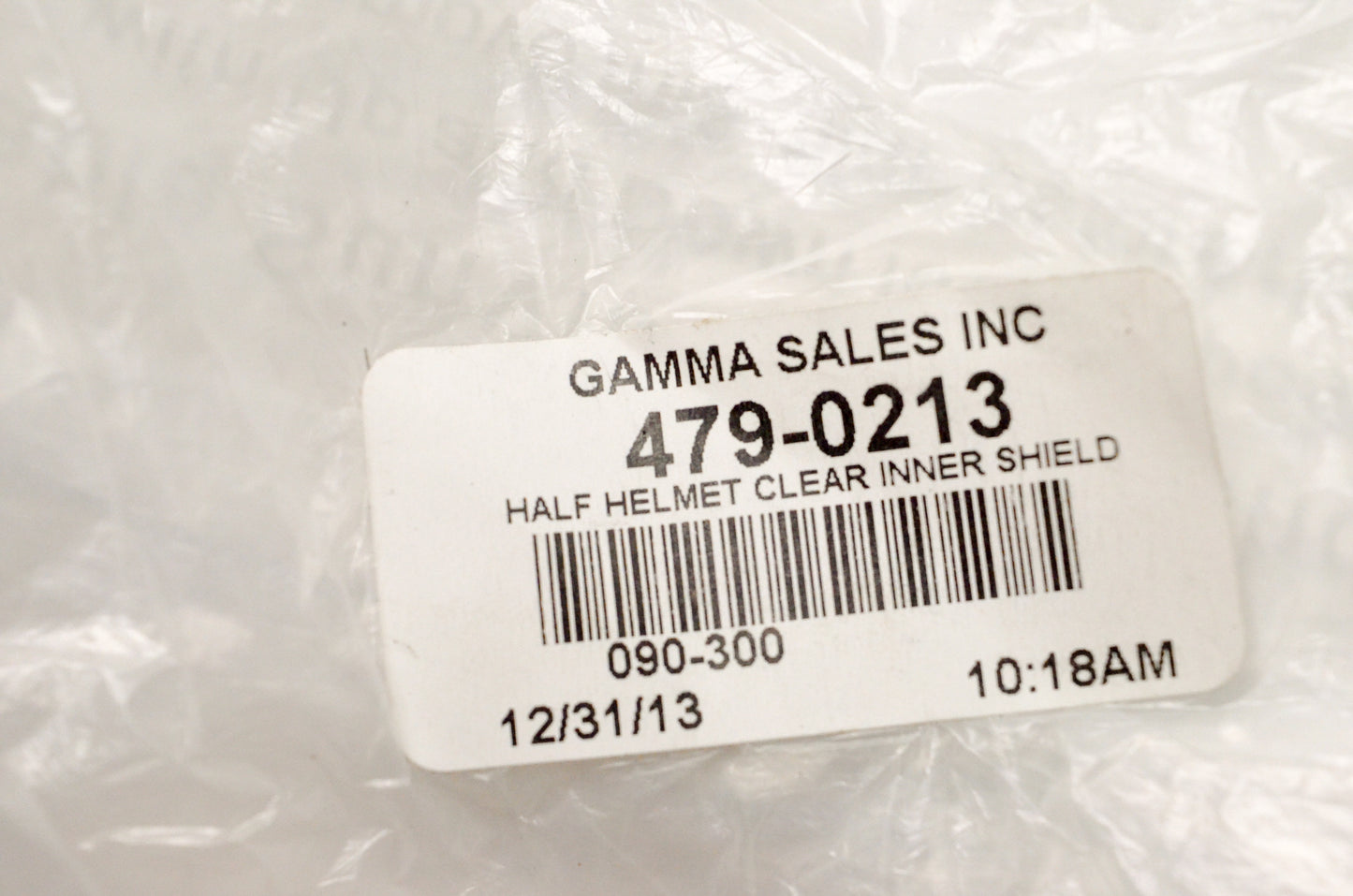 Zoan 090-300, 479-0213 Clear Inner Sun Shield NOS