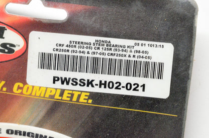 Pivot Works PWSSK-H02-021 Steering Stem Bearing Kit NOS