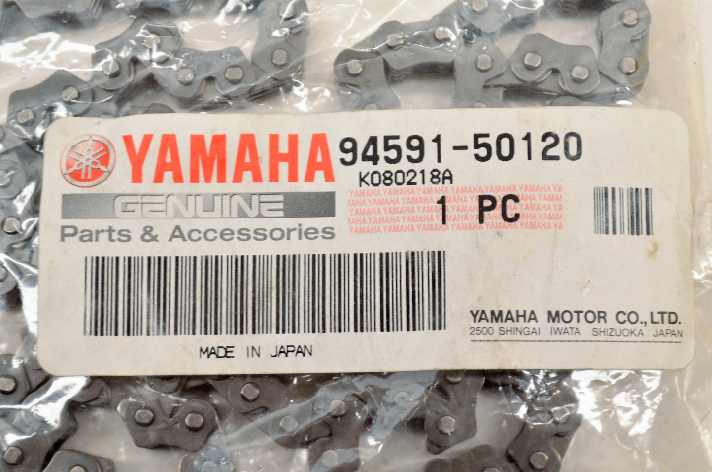 New OEM Yamaha 94591-50120-00 Chain NOS