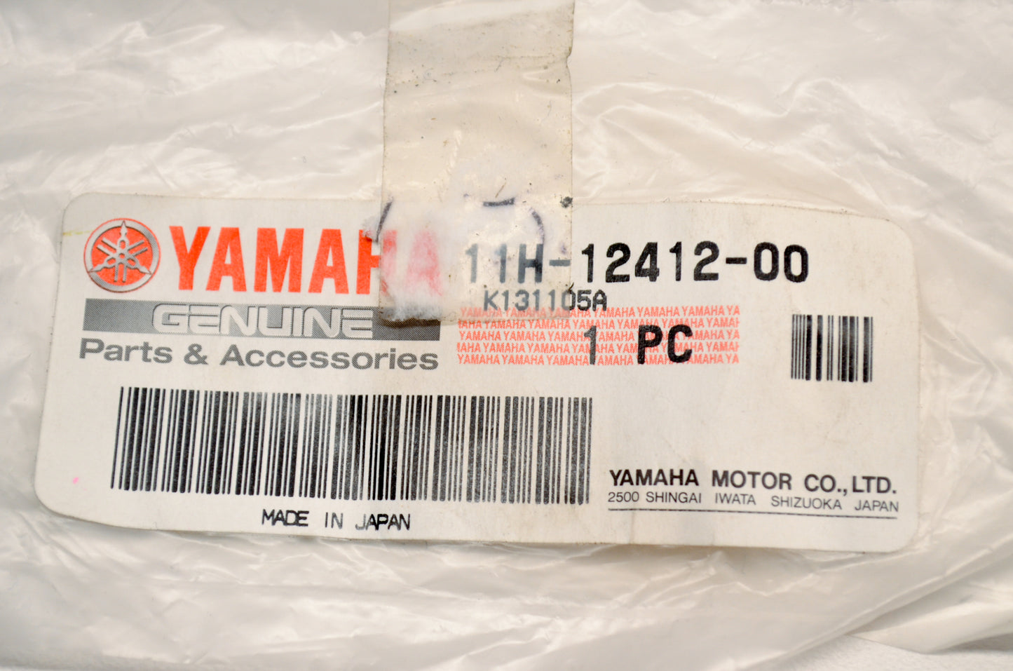 New OEM Yamaha 11H-12412-00-00 Thermostat Seal NOS