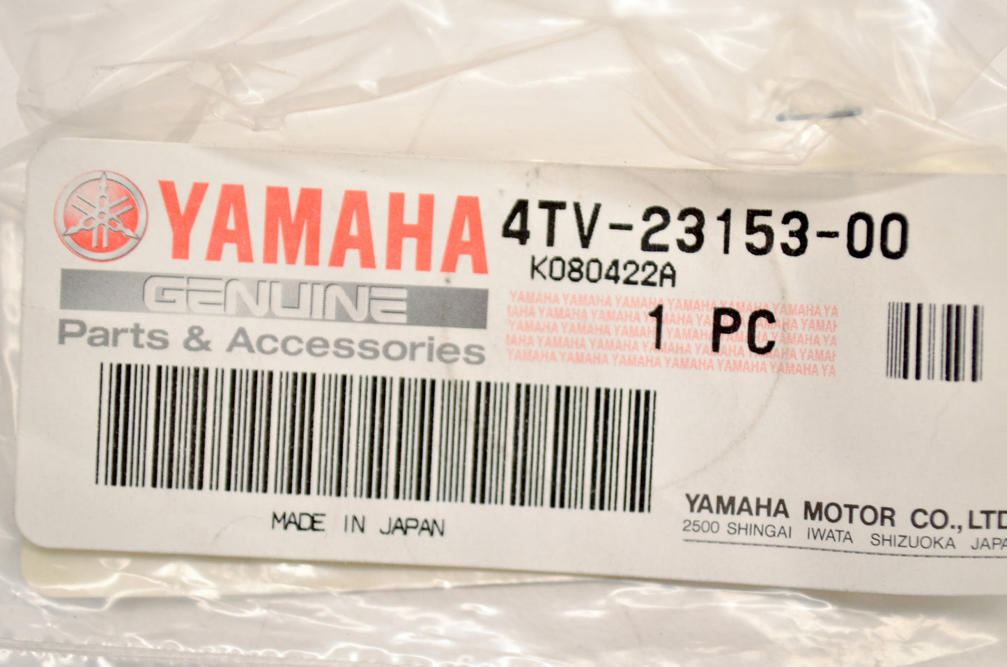 OEM Yamaha 4TV-23153-00-00 Snap Ring NOS
