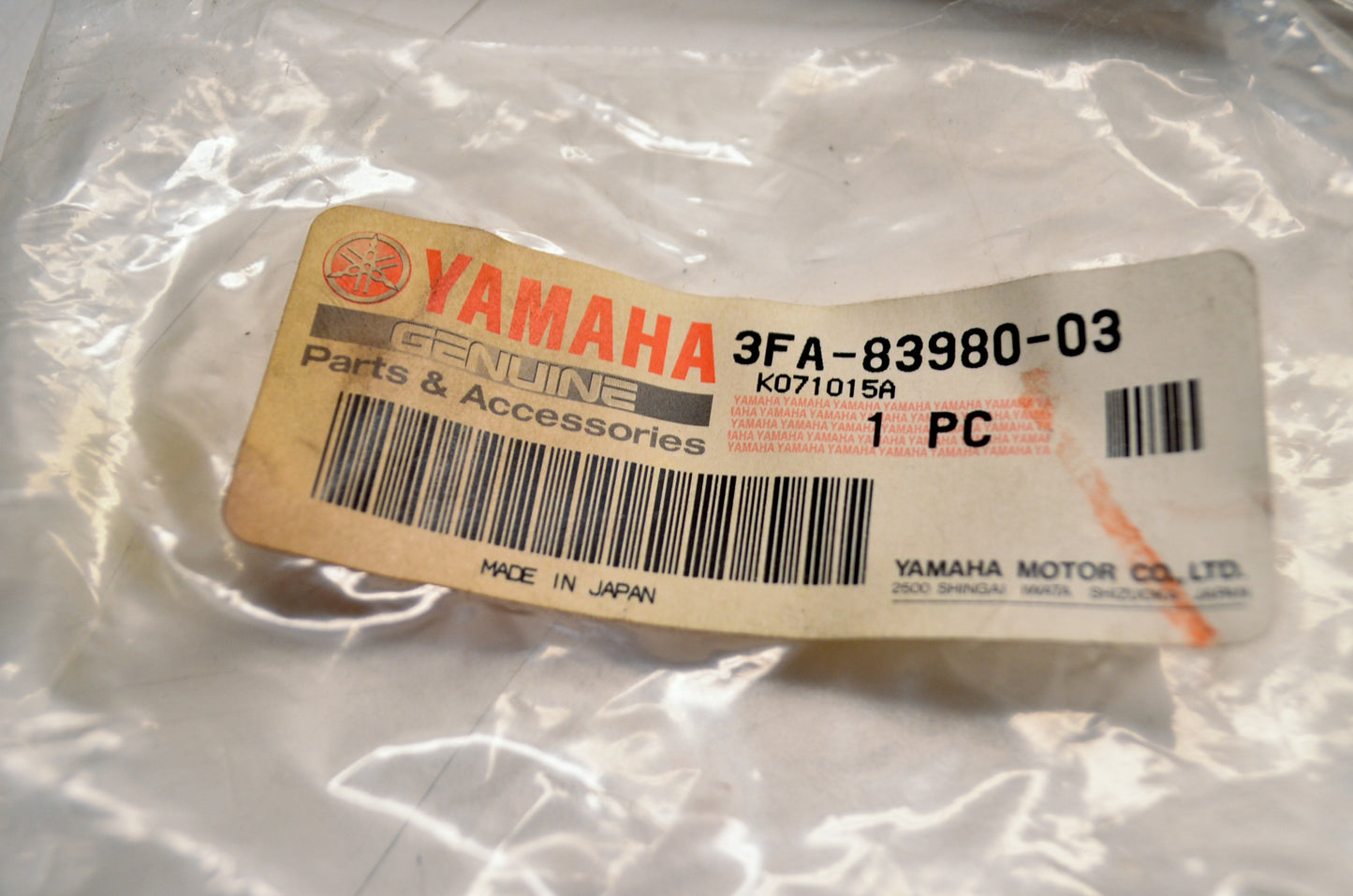 Front Stop Switch Assembly NOS