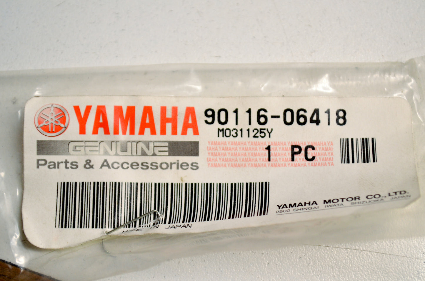 OEM Yamaha 90116-06418-00 Stud Bolt NOS