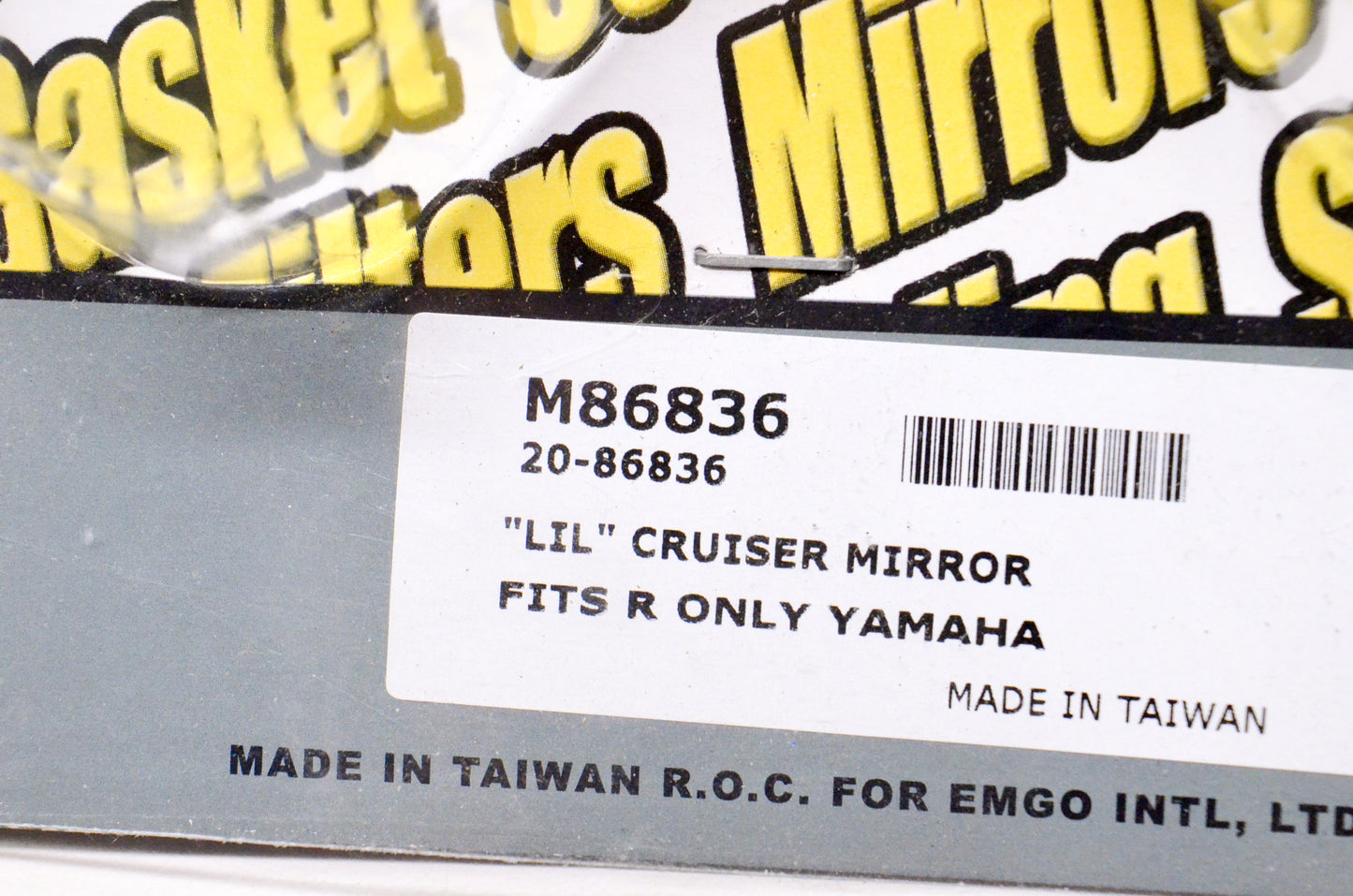 EMGO 20-86836 Right 'LIL' Cruiser Mirror NOS