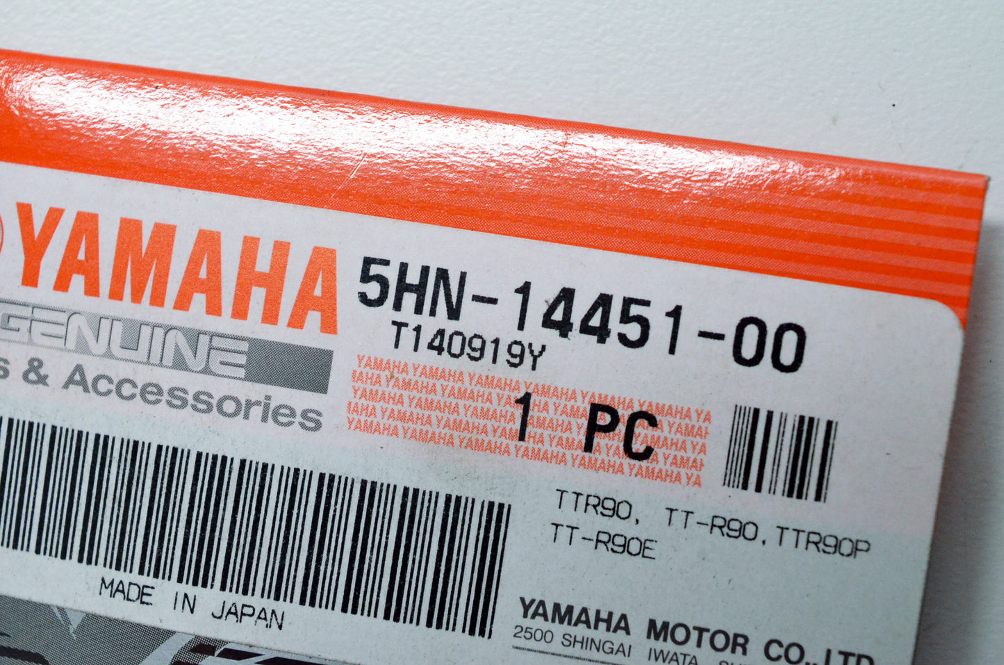 Yamaha 5HN-14451-00-00 Air Cleaner Element NOS