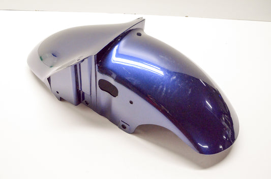 OEM Kawasaki 35004-1421 Front Fender Blue NOS