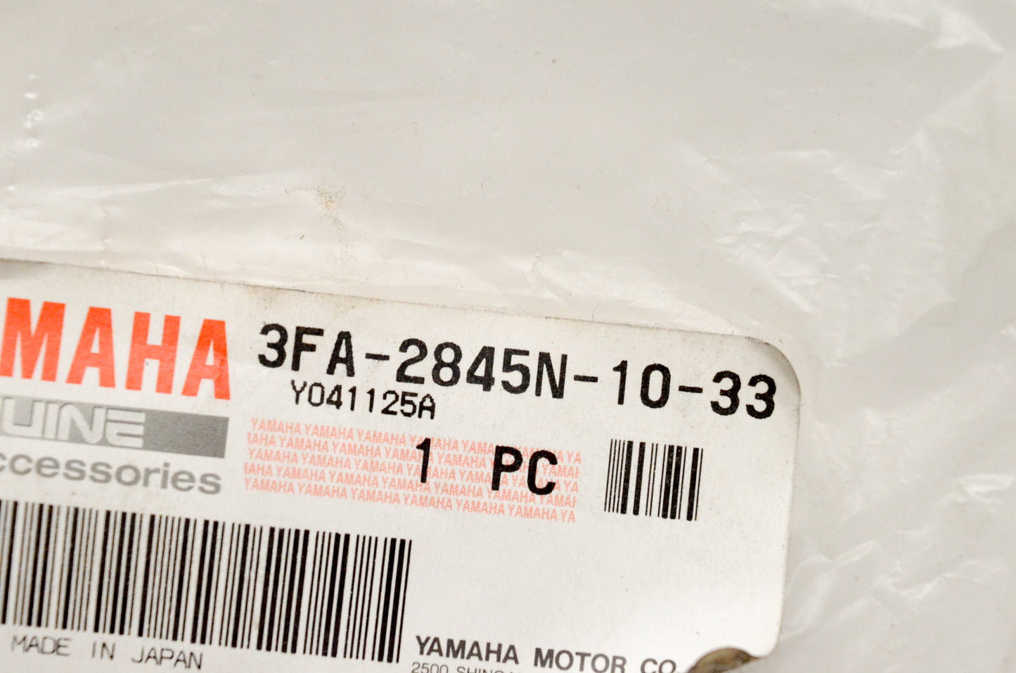 OEM Yamaha 3FA-2845N-10-33 Front Bumper NOS